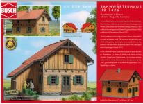 Karton Busch Bahnwärterhaus